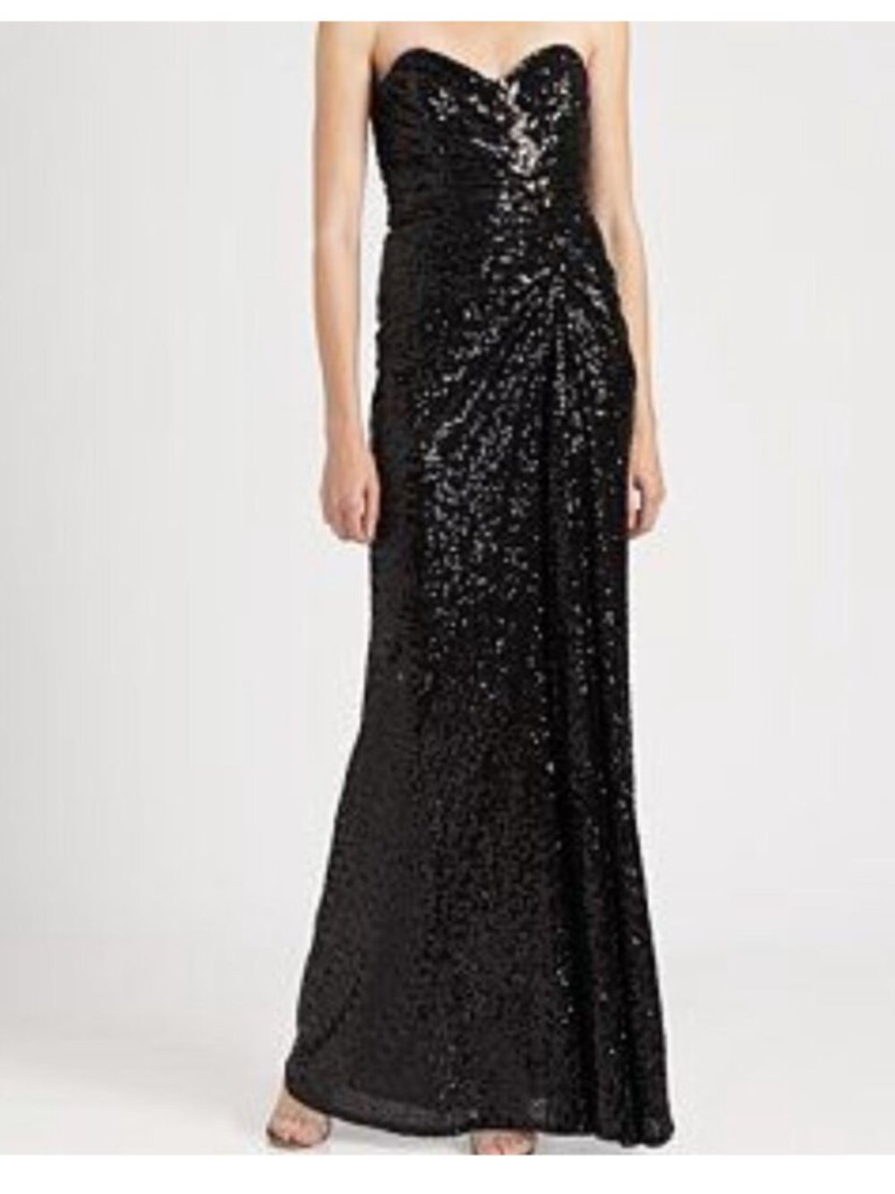 Badgley Mischka Black Sequin Dress-NWT